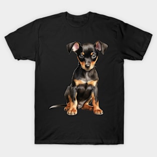 Puppy Manchseter Terrier T-Shirt